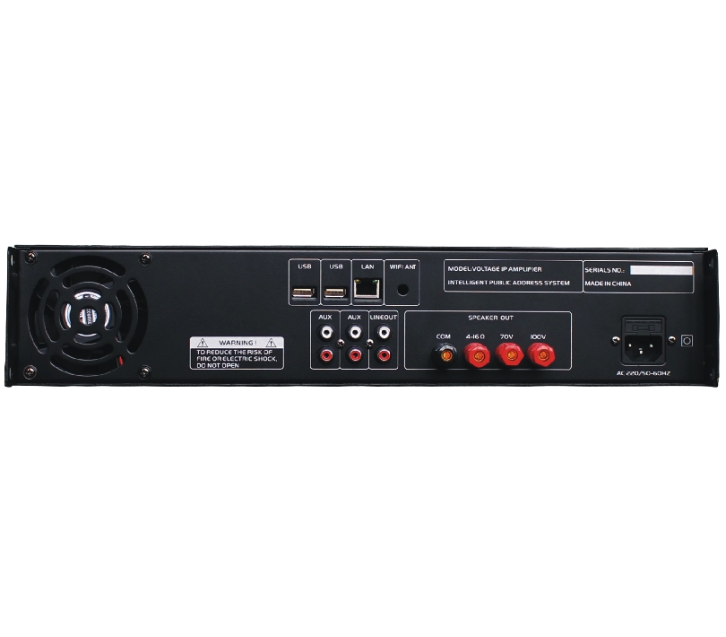 IP數字網絡定壓功放 OBT-NP6450